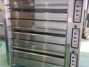 パン窯3段　フジサワ　PEA-222B　中古品　AR-6863