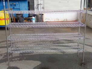 5段ラック　1820×450×1900　マルゼン　中古品　AR-5372