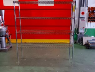 4段シェルフ　1520×460×1700　中古品　AR-6465