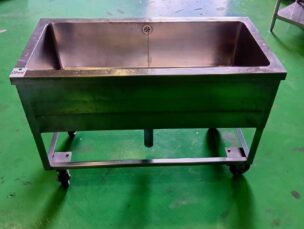 1槽シンク　1200×600×805　中古品　AR-5846