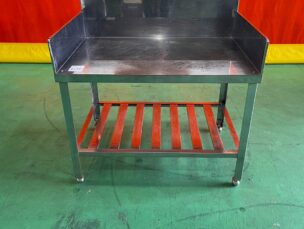 BG付コンロ台　900×610×650（950）　中古品　AR-6298