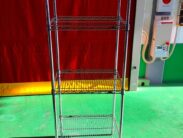 ４段ラックシェルフ　マルゼン　中古品　AR-6568