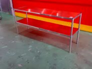 2段棚　タニコー　約1800*490*810　中古品　AR-7153