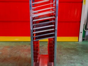 ラックカート18段　マルゼン　495×690×1700　中古品　AR-6895