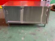 調理台　約1500×750×790　中古品　AR-6893