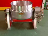 蒸気釜　ミウラ　約1390×750×920　回転式　中古品　AR-7033