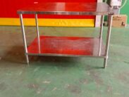 作業台　マルゼン　約1200×750×800　中古品　AR-7112