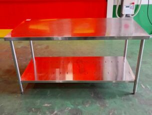 作業台　マルゼン　約1500×750×800　中古品　AR-7103