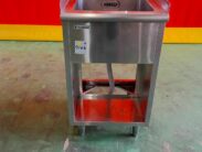 1槽シンク　フジマック　FUJIMAK　約500＊600＊870　中古品　AR-7166