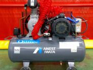 オイルフリーコンプレッサー　アネスト岩田　ANEST IWATA　※60Hz仕様　TFP15CF-10　中古品　AR-7272